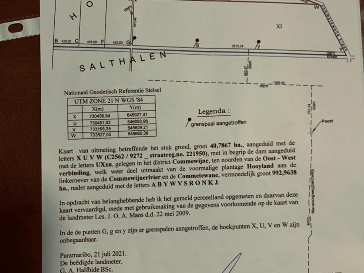 Grondhuur/Eigendom in de omgeving Lelydorp, Poerwodadieweg, Magenta, Welgedacht A, B, C en Indra Gandhiweg. Tel - Hoofdfoto