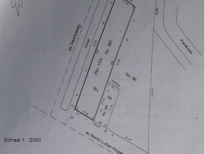 Grondhuur, Noordpoolweg (zijstr Indra Gandhiweg), groot 575 m2. Een goedgelegen hoekperceel - Foto 2
