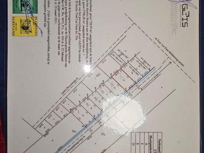 Tout Lui Faut Middenweg (asfalt gedeelte). Eigendomskavels 2x naast elkaar, In Hirabriedjlalweg, ongeveer 2 straten binnen vanaf Highway. 1x 731 m2 e - Foto 2